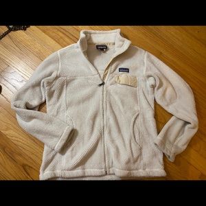 White Zip up Patagonia